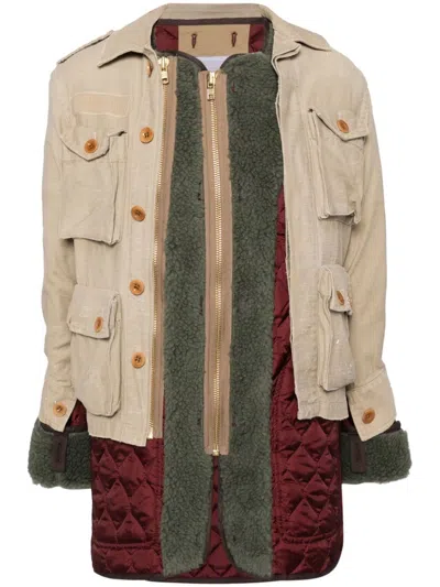 KOLOR PADDED DESIGN JACKET