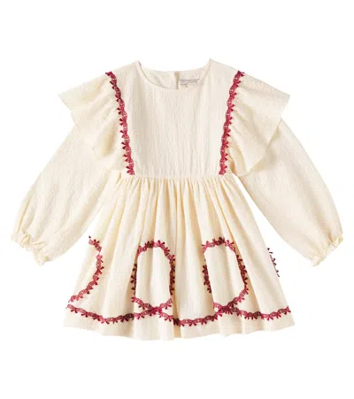 KONGES SLOJD KONGES SLØJD FEE EMBROIDERED COTTON DRESS