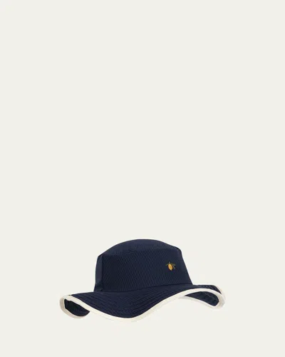 KONGES SLOJD GIRL'S SAILOR RIBBED BUCKET HAT