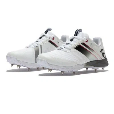 KOOKABURRA KOOKABURRA UNISEX KC 2.0 SPIKE CRICKET SHOES WHITE SPORTS BREATHABLE LIGHTWEIGHT