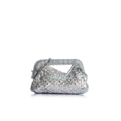 KOORELOO WOMEN'S THE MEDITERRANEO CLUTCH - SILVER