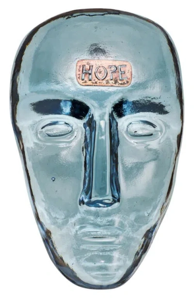 KOSTA BODA KOSTA BODA COMPANION HOPE GLASS MASK SCULPTURE