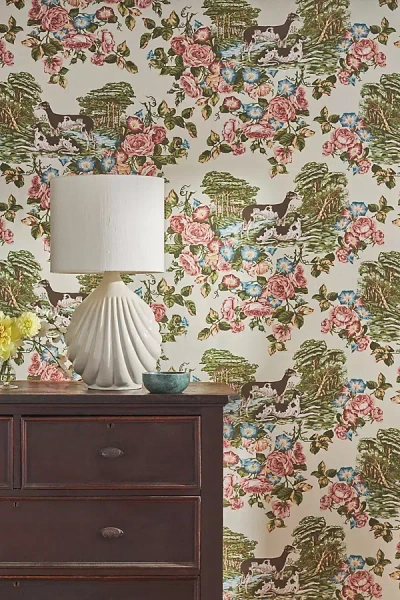 KRAVET WHIPPETS PAPER WALLPAPER