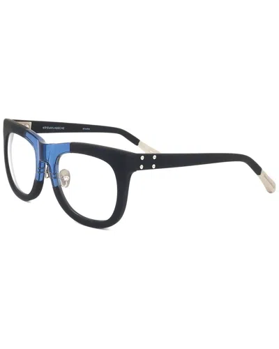 KRIS VAN ASSCHE BY LINDA FARROW GALLERY KRIS VAN ASSCHE BY LINDA FARROW UNISEX KVA38 51MM OPTICAL FRAMES