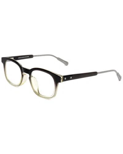 KRIS VAN ASSCHE BY LINDA FARROW GALLERY KRIS VAN ASSCHE BY LINDA FARROW UNISEX KVA72 49MM OPTICAL FRAMES