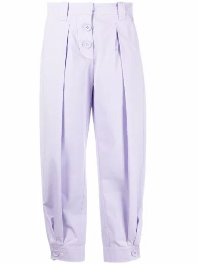 KRIZIA HIGH-WAISTED TAILORED TROUSERS