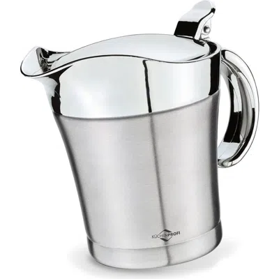 KUCHENPROFI KUCHENPROFI ELEGANCE STAINLESS STEEL GRAVY BOAT, 16-OUNCE