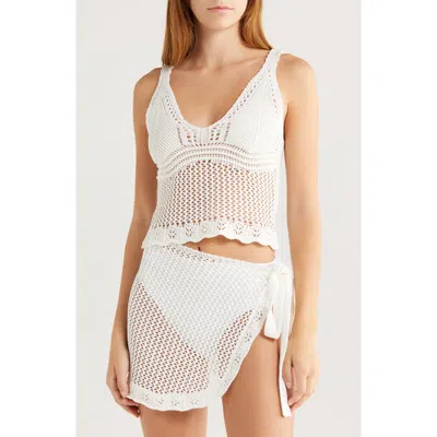 KULANI KINIS KULANI KINIS CROCHET COVER-UP CAMISOLE