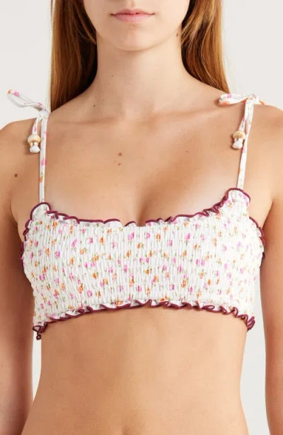 KULANI KINIS KULANI KINIS SMOCKED BIKINI TOP
