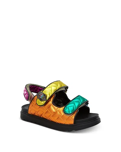 KURT GEIGER GIRLS' MINI ORSON SANDALS - LITTLE KID, BIG KID