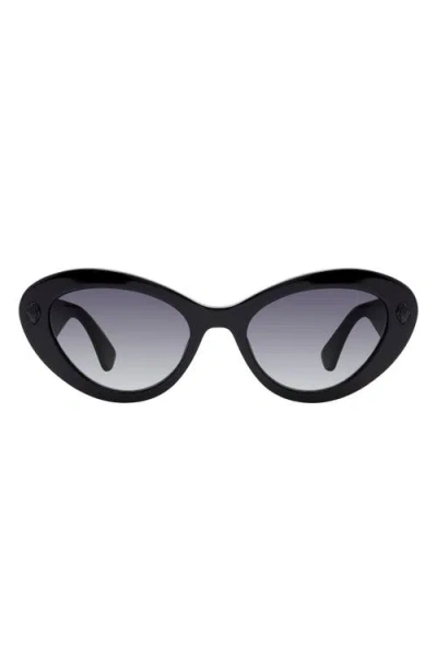 KURT GEIGER KURT GEIGER LONDON 52MM CAT EYE SUNGLASSES