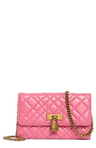 KURT GEIGER KURT GEIGER LONDON BRIXTON LEATHER WALLET ON A CHAIN
