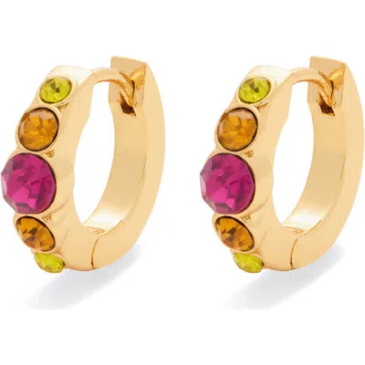 KURT GEIGER KURT GEIGER LONDON CRYSTAL HUGGIE EARRINGS