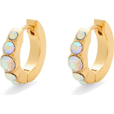 KURT GEIGER KURT GEIGER LONDON CRYSTAL HUGGIE EARRINGS