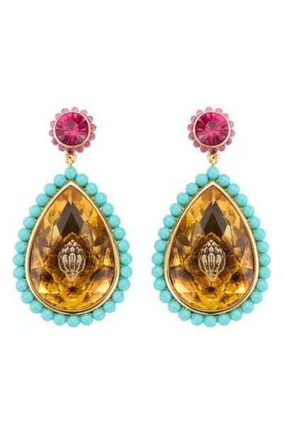 KURT GEIGER KURT GEIGER LONDON STATEMENT DROP EARRINGS
