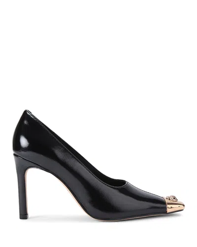 KURT GEIGER WOMEN'S REGENT EAGLE CAPPED SNIP TOE PUMPS