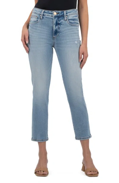 KUT FROM THE KLOTH KUT FROM THE KLOTH RACHAEL HIGH WAIST CROP MOM JEANS