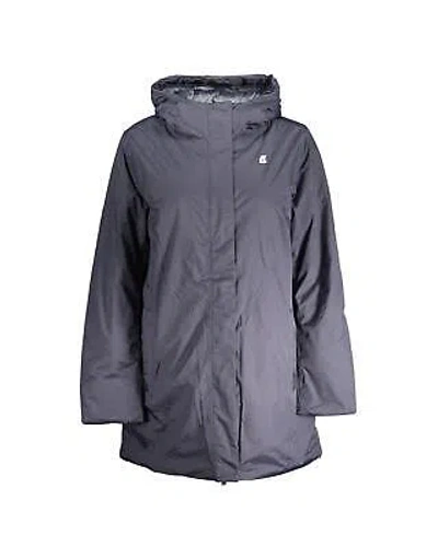 KWAY K-WAY POLYAMID LANGARMJACKE MIT KAPUZE UND REISSVERSCHLUSS - OUTERWEAR - BLUE