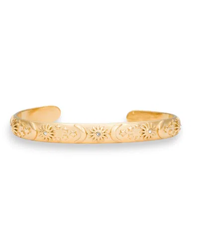 KYBELE STUDIO WOMEN'S GOLD COSMIC CELESTIAL HARMONY CUFF