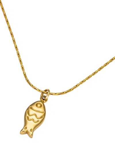 KYBELE STUDIO WOMEN'S OCEANIC FISH NECKLACE IN GOLD