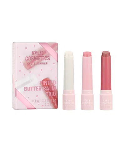 KYLIE COSMETICS 3-PC. HOLIDAY TINTED BUTTER BALM GIFT SET