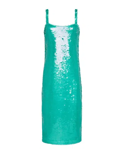 L'AGENCE L'AGENCE GABIN SEQUIN MIDI DRESS