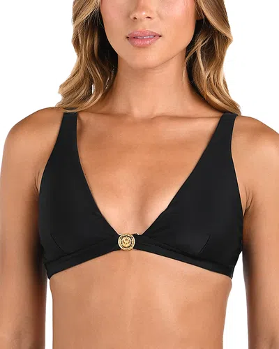 L'AGENCE L'AGENCE LEXIE SOLIDS BIKINI TOP