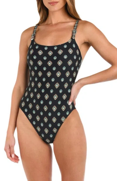L'AGENCE L'AGENCE REMI SOUTHWESTERN UNDERWIRE ONE-PIECE SWIMSUIT