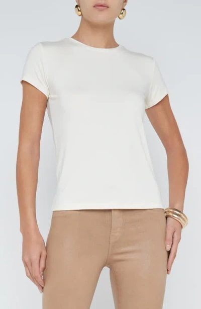 L'AGENCE L'AGENCE RESSI CREWNECK SHORT SLEEVE T-SHIRT