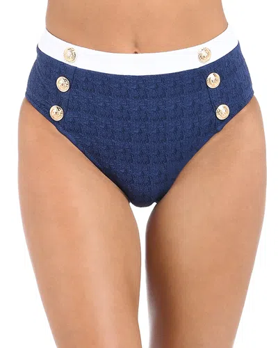 L'AGENCE L'AGENCE VANESSA COLOR BLOCKED BIKINI BOTTOMS