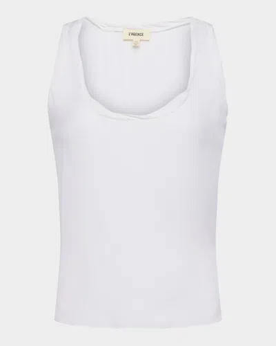 L'AGENCE TRIXI TWISTED BAND TANK TOP