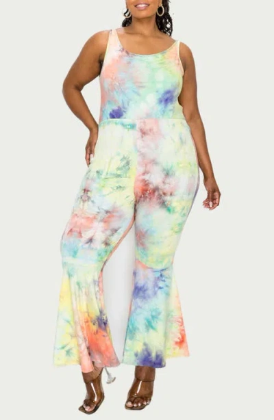 L I V D L I V D KELSE SLEEVELESS FLARE JUMPSUIT