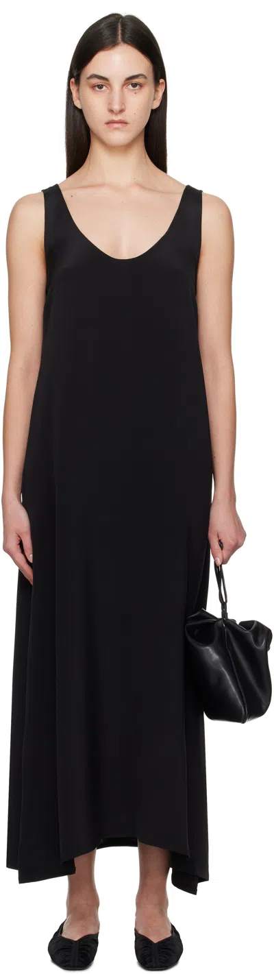 LA COLLECTION BLACK QUINN MAXI DRESS