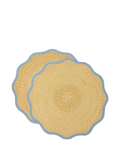 LA DOUBLEJ CLOUD PLACEMATS (SET OF TWO)