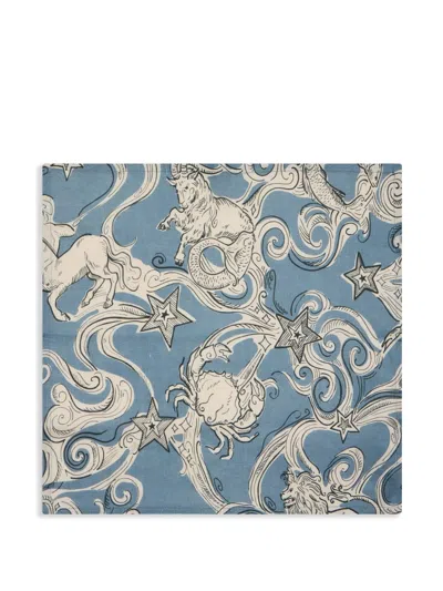 LA DOUBLEJ COSMOS-PRINT NAPKIN (SET OF TWO)