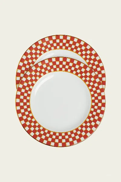LA DOUBLEJ HOUSEWIVES DINNER PLATES SET OF 2 IN APOLLO