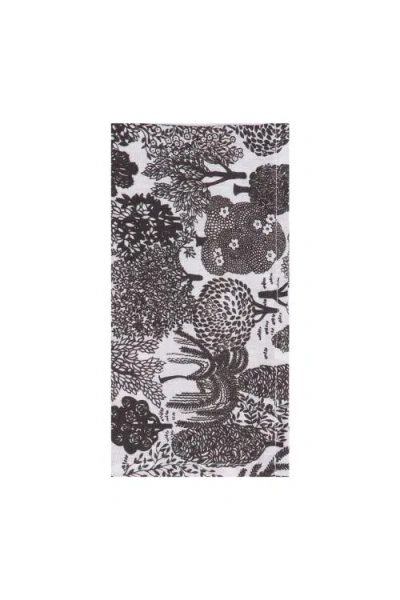 LA DOUBLEJ LA DOUBLEJ LARGE NAPKINS SET OF 6 (45X45) BOSCO DARK GREEN