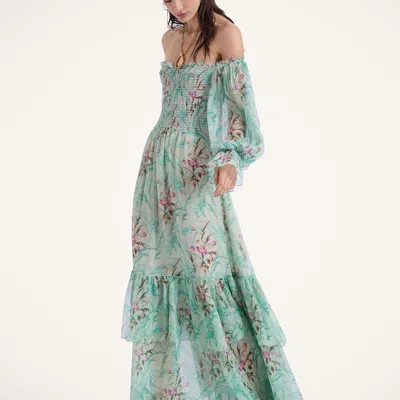 LA DOUBLEJ MAYFLOWER DRESS