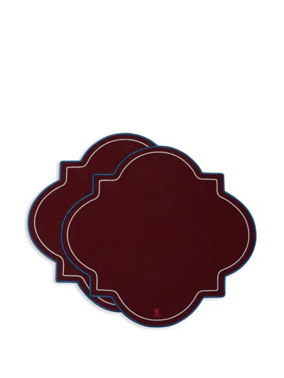 LA DOUBLEJ MEDALLION PLACEMATS (SET OF TWO)