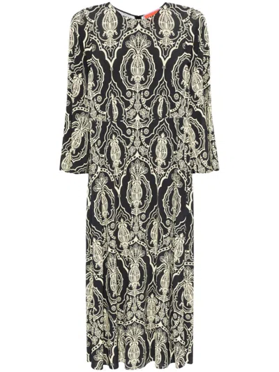 LA DOUBLEJ SORELLA MIDI DRESS