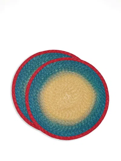 LA DOUBLEJ SUNSET PLACEMATS (SET OF TWO)