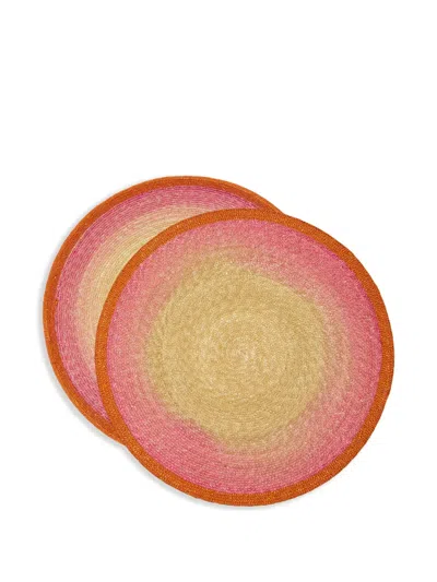 LA DOUBLEJ SUNSET PLACEMATS (SET OF TWO)