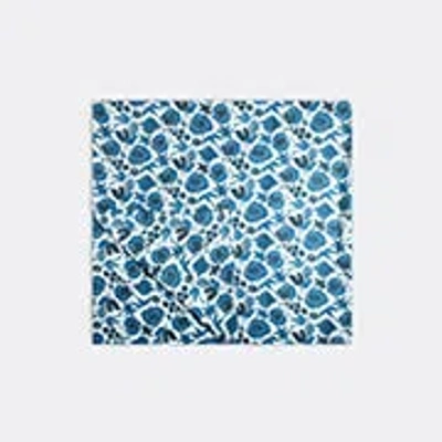 LA DOUBLEJ TABLE LINENS BLUE UNI