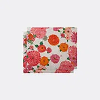 LA DOUBLEJ TABLE LINENS PINK UNI
