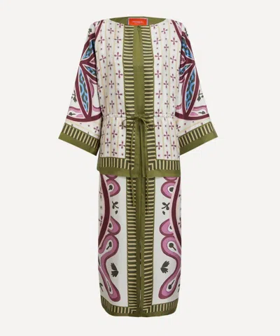 LA DOUBLEJ LA DOUBLEJ WOMEN'S APERICENA SILK TWILL DRESS