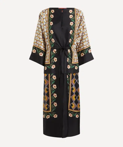 LA DOUBLEJ LA DOUBLEJ WOMEN'S APERICENA SILK TWILL DRESS