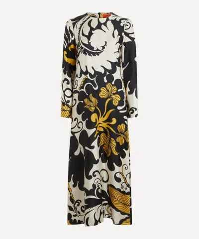 LA DOUBLEJ LA DOUBLEJ WOMEN'S LONG SLEEVE SWING DRESS