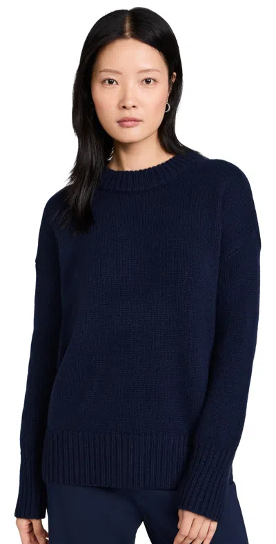 LA LIGNE SOLID MARIN SWEATER NAVY