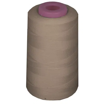 LA LINEN 6000 YARDS 100 PERCENT POLYESTER CONE SERGER THREAD, TAUPE - AX672
