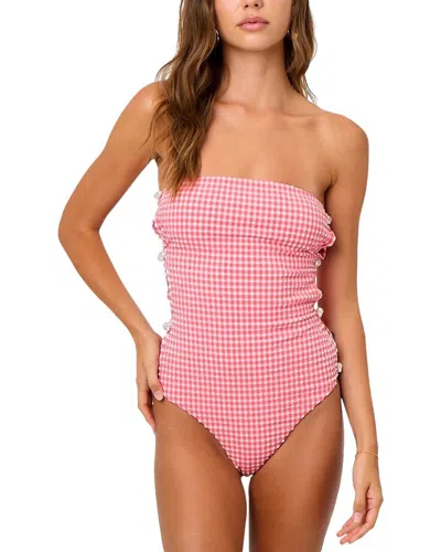 LA PORTE STEPHANIE SIDE DETAIL SWIMSUIT